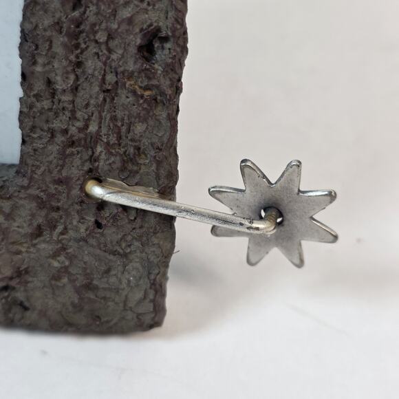 Rustic Western set of 2 Wild Horses Vintage Frames Unlimited 3x3 picture frames - Picture 6 of 13